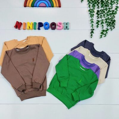 بلوز تک بچگانه طرح پولو