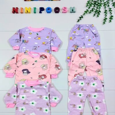 بلوز شلوار وارداتی توکرکی دخترانه