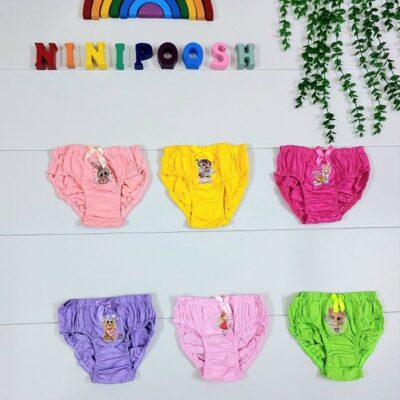 شورت اسلیپ دخترانه پاپیون دار در طرح های متنوع