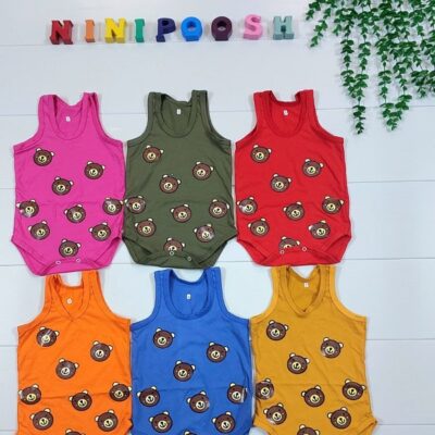 بادی رکابی زیر دکمه طرح تدی