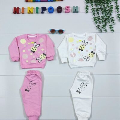 بلوز شلوار طرح خرگوش