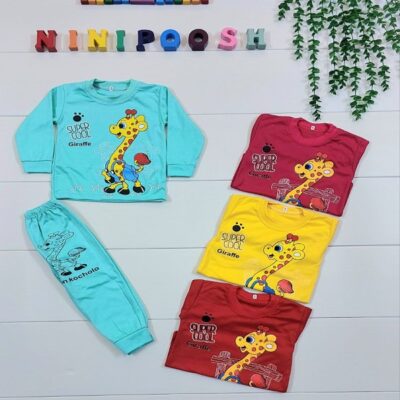 بلوز شلوار زرافه