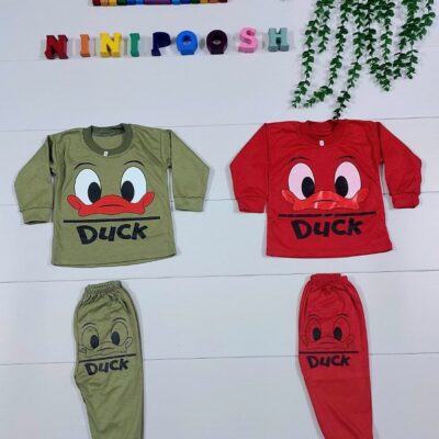 بلوز شلوار طرح اردک