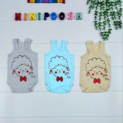 بادی رکابی زیر دکمه طرح مل مل