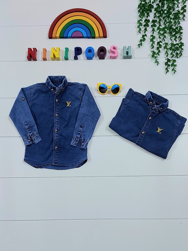 لباس بچگانه نی نی پوش مشهد (31) پیراهن لی طرح Lv