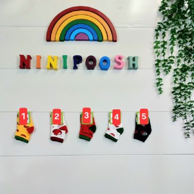 جوراب یلدایی سایز یک