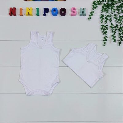 بادی سفید بچگانه نی نی پوش مشهد