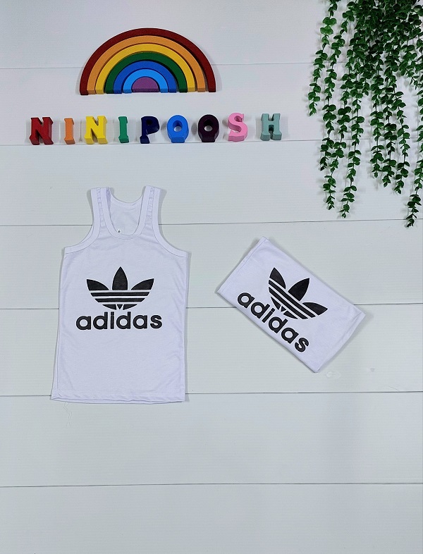لباس بچگانه نی نی پوش مشهد (24) تاپ رکابی آدیداس