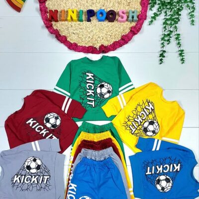 بلوز شلوار دورس پنبه بچگانه